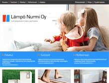 Tablet Screenshot of lamponurmi.fi